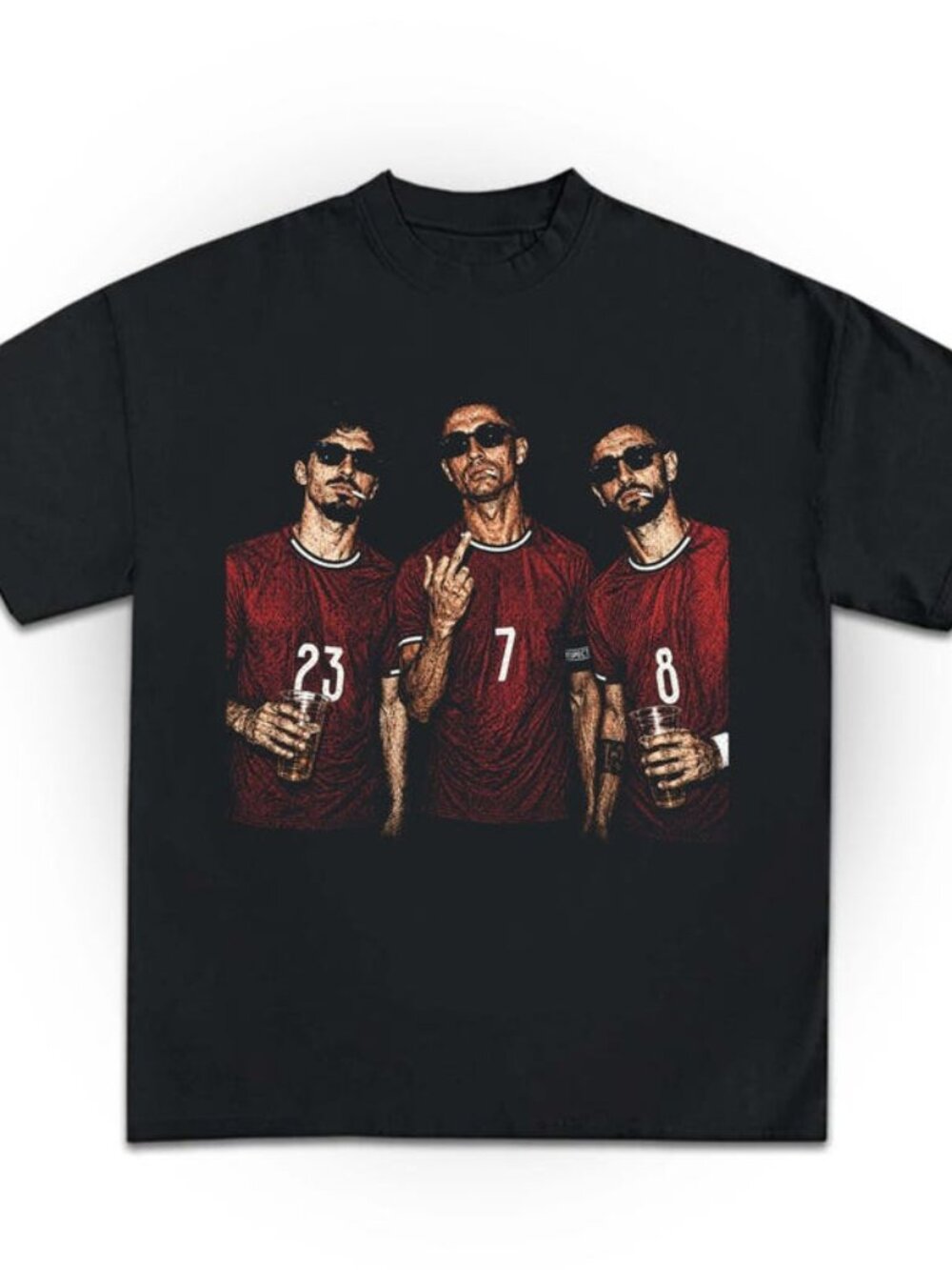 Portugal World Cup Tee – Ronaldo & Bruno Soccer Shirt, Portugal Fan Jersey, Funn
